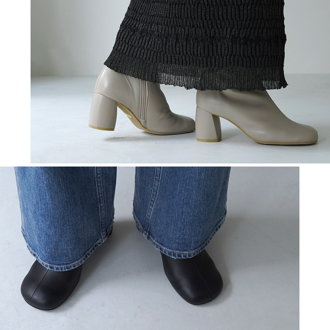 ATELIER BRUGGE（アトリエブルージュ） オブリーク ショートブーツ