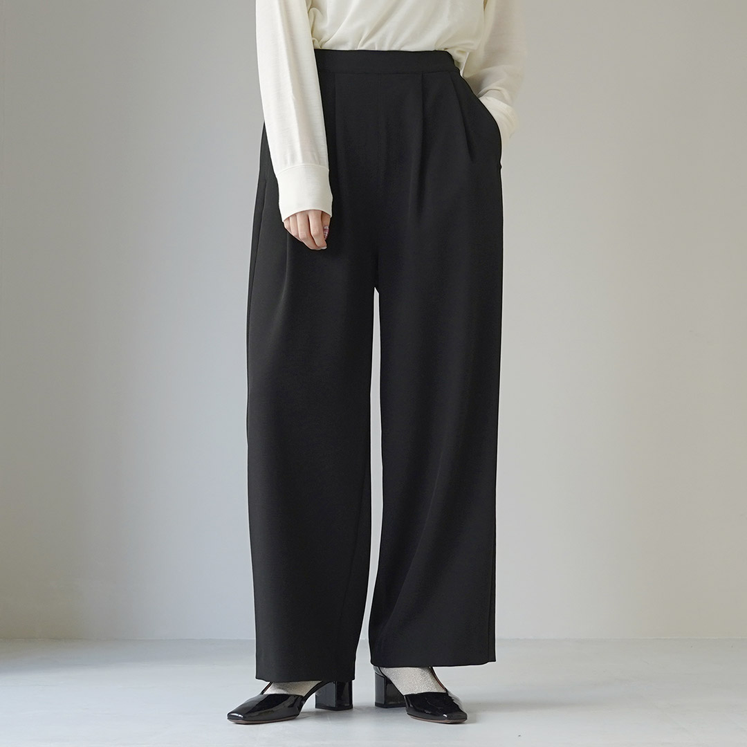 WHYTO（ホワイト） WHYTO.（ホワイト） イージーワイドパンツ