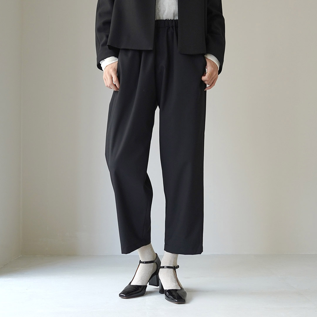 mizuiroind（ミズイロインド） T/W ツイル タック イージーパンツ