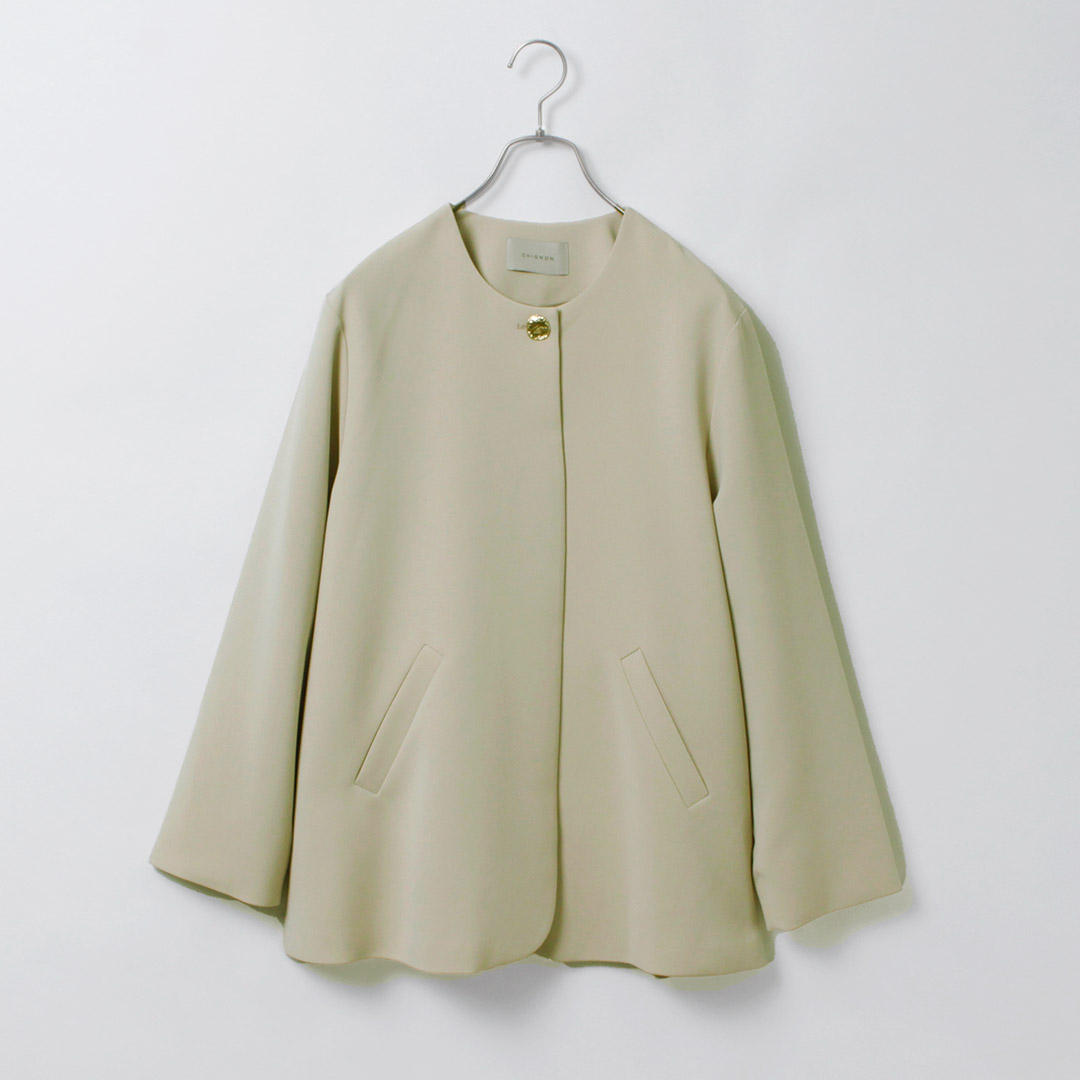 CHIGNON CHIGNON（シニヨン） ノーカラージャケット