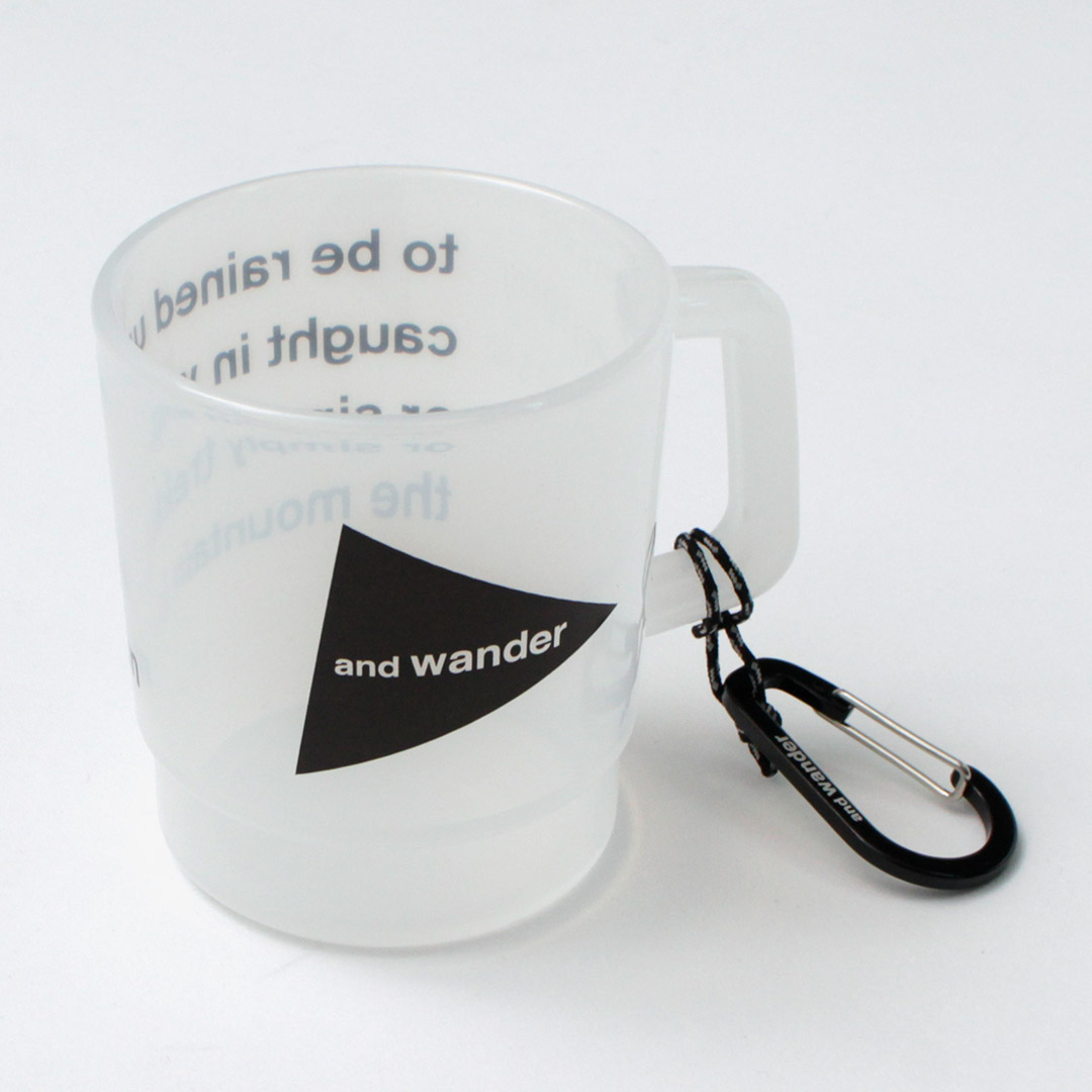 and wander アンドワンダー 2点セット マグカップ　新品 and wander アンドワンダー 2点セット マグカップ 新品 and