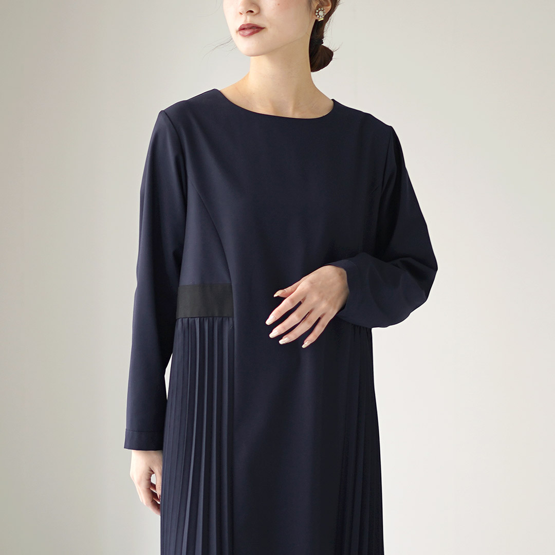 Kelen（ケレン） MARETT サイドプリーツ ドレス / レディース