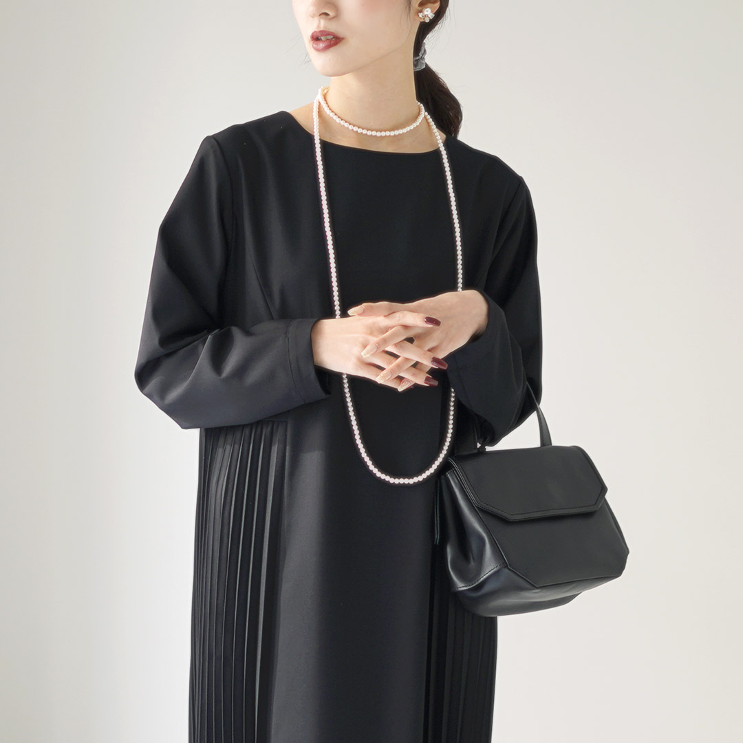 Kelen（ケレン） MARETT サイドプリーツ ドレス / レディース