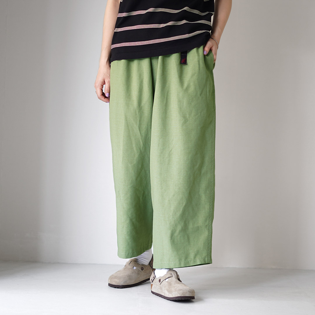 GRAMICCI（グラミチ） リネンブレンド バルーンパンツ / レディース