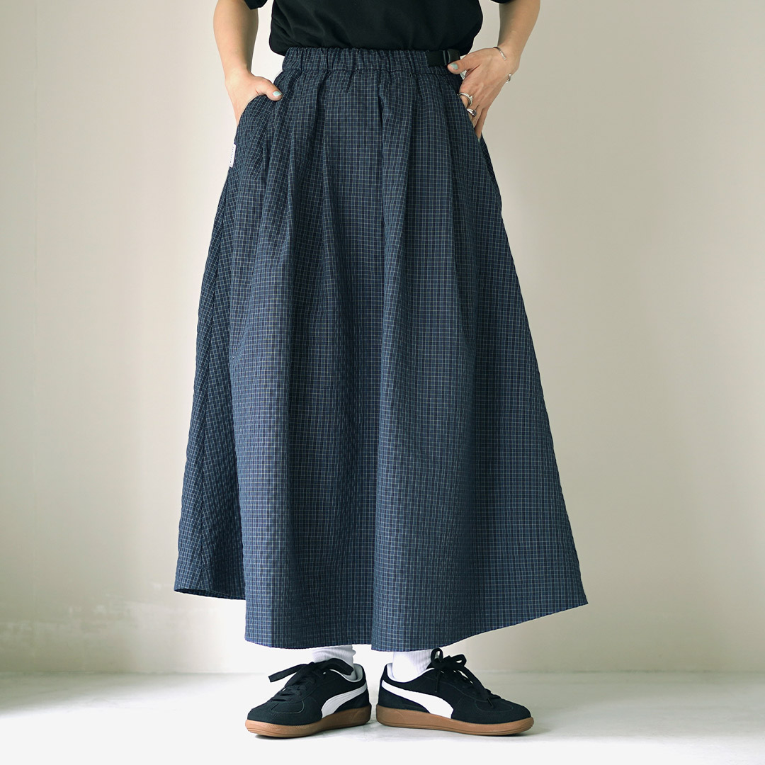 WILD THINGS ブラック ロングスカート ビーチスカート│BEACH SKIRT | ワイルドシングス公式サイト