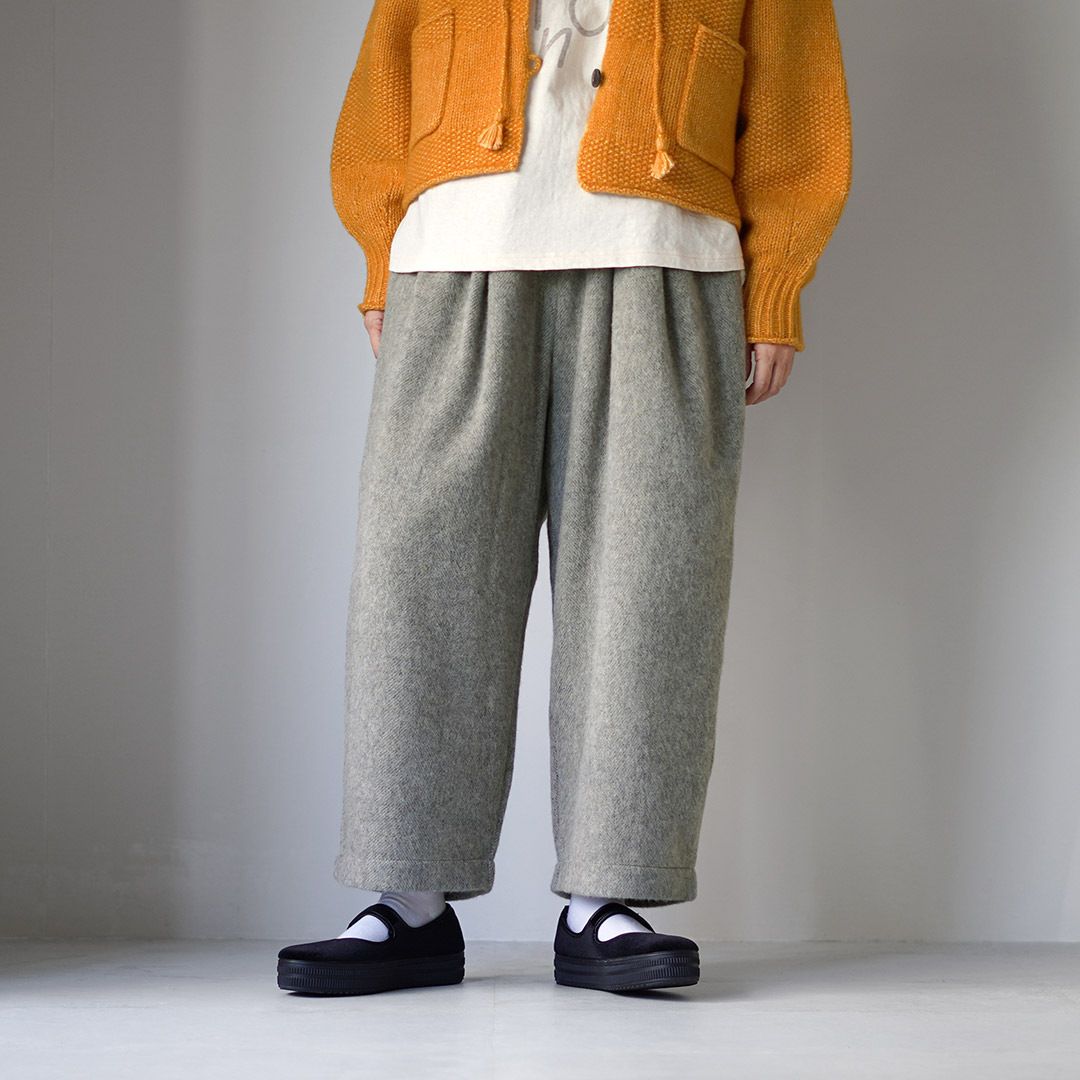tumugu（ツムグ） ウールシャギー パンツ / レディース ボトムス