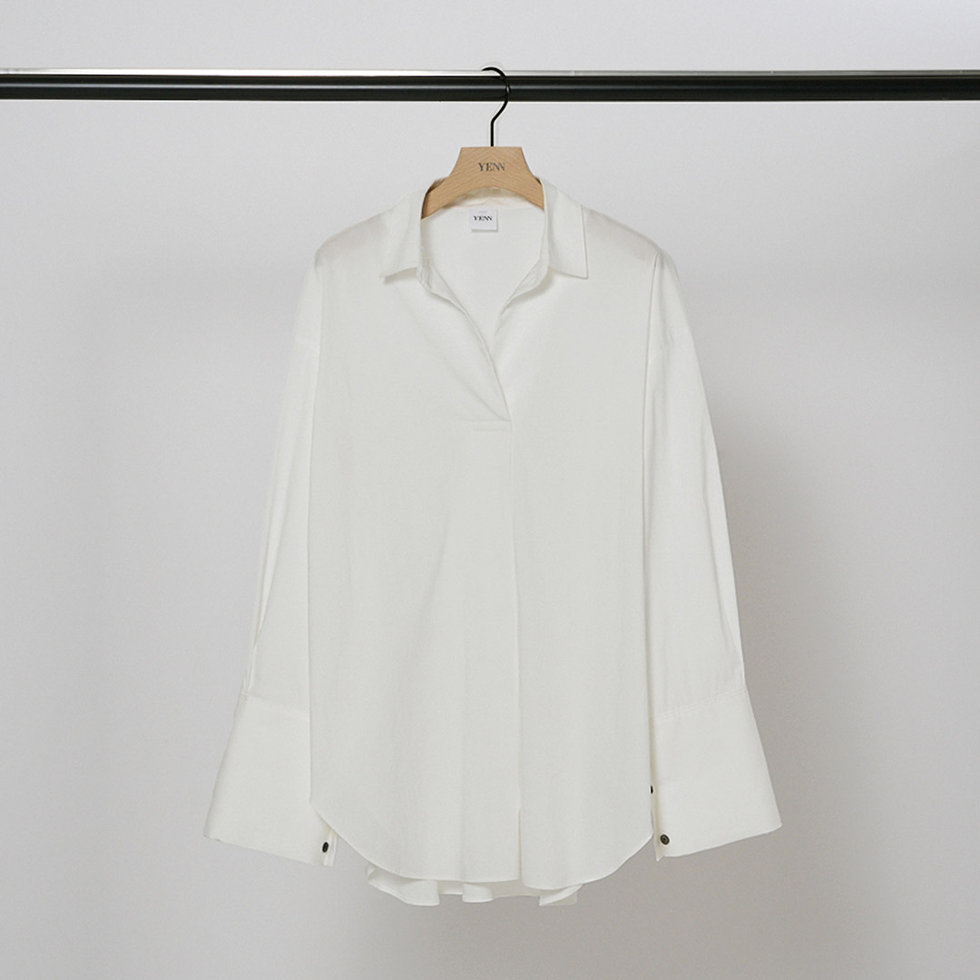 YENN YENN（イェン） スキッパーシャツ / レディース トップス 長袖 