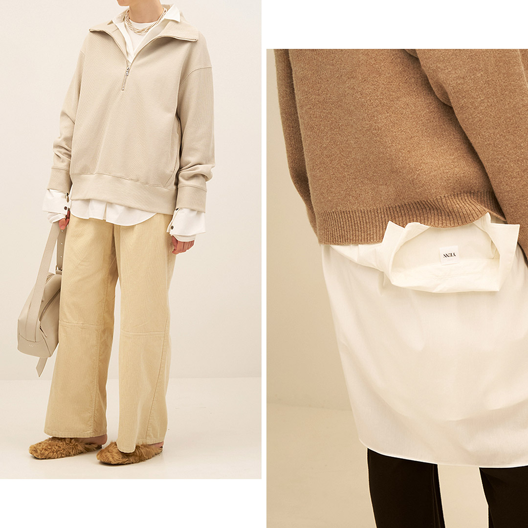 YENN YENN（イェン） スキッパーシャツ / レディース トップス 長袖 
