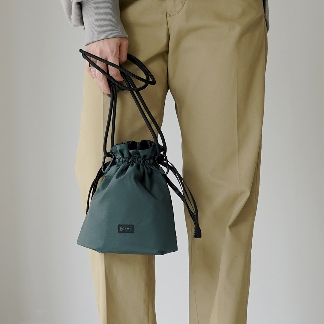 SML SML（エスエムエル） マルチポケット ドローストリング S / 巾着