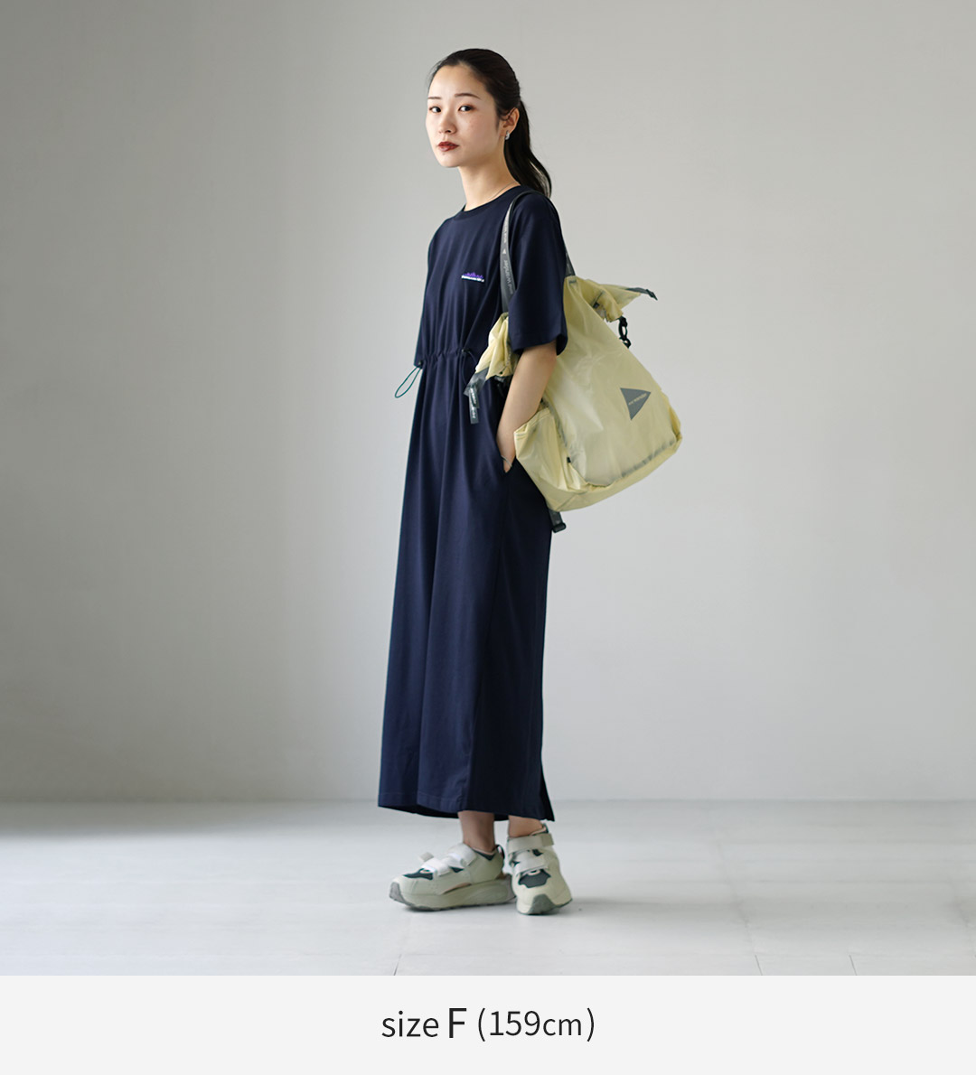 【美品】サウザンドマイル　ショートスリーブワンピース THOUSAND MILE MILE（サウザンドマイル） ショートスリーブ
