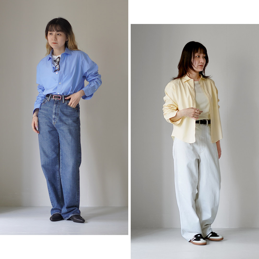 極美品　ザシンゾーン　25SS ショートペックシャツ　クロップド丈　ホワイト SHINZONE（シンゾーン） ショート ペック シャツ 日本製 25SMSBL12