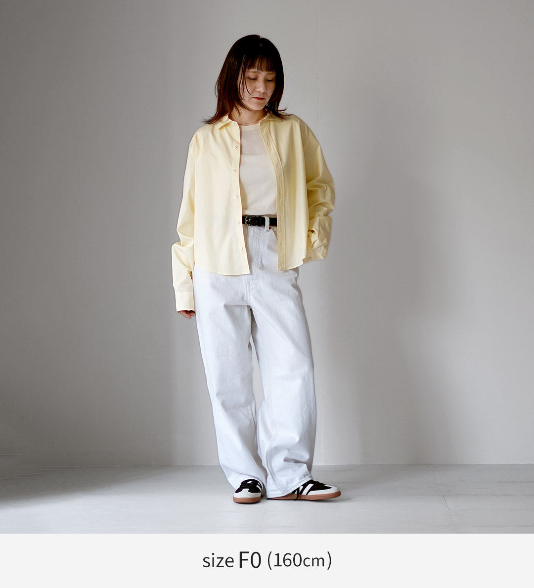 Shinzone / シンゾーン | コットン ショート シャツ ブラウス | 34 | WHITE | レディース Shinzone - Shinzone / シンゾーン | コットン ショート シャツ