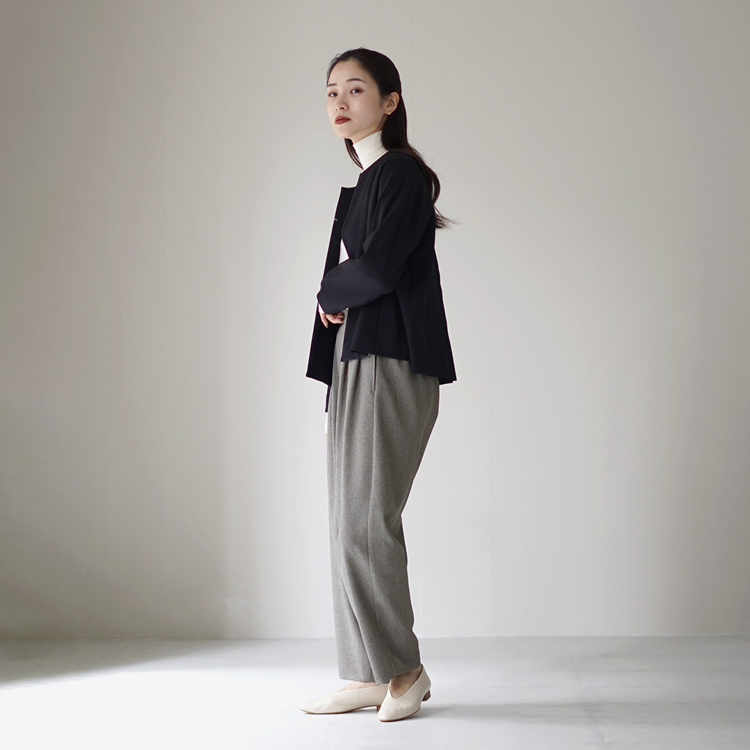 WHYTO（ホワイト） WHYTO.（ホワイト） ラウンド テーパード パンツ