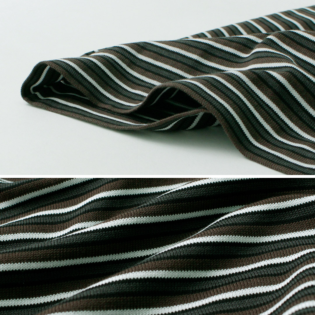 RYE TENDER（ライテンダー） マーサーTEE STRIPE / Tシャツ レディース トップス 長袖 カットソー ニット ストライプ 柄 RYE TENDER TENDER（ライテンダー） マーサーTEE STRIPE / T