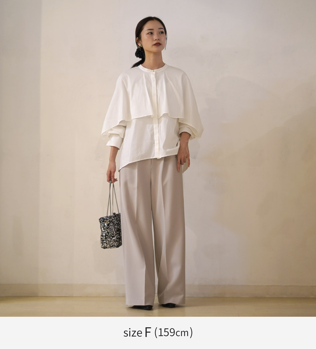 CHIGNON（シニヨン） ラッフルシャツブラウス / レディース トップス