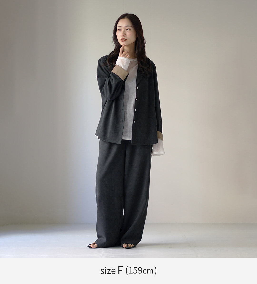 YENN YENN（イェン） リネンミックス シャツジャケット
