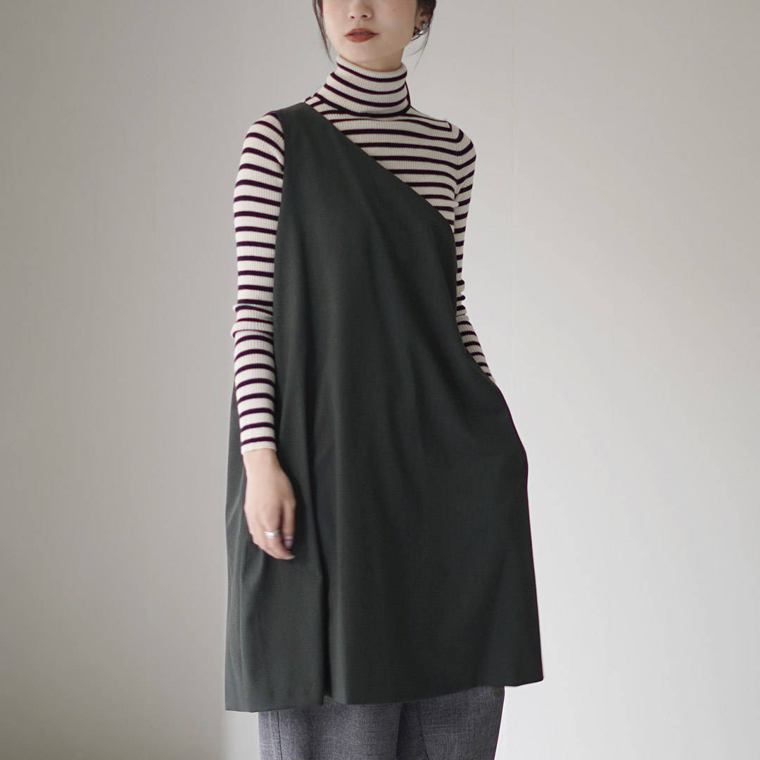 mizuiroind（ミズイロインド） ワンショルダー チュニック