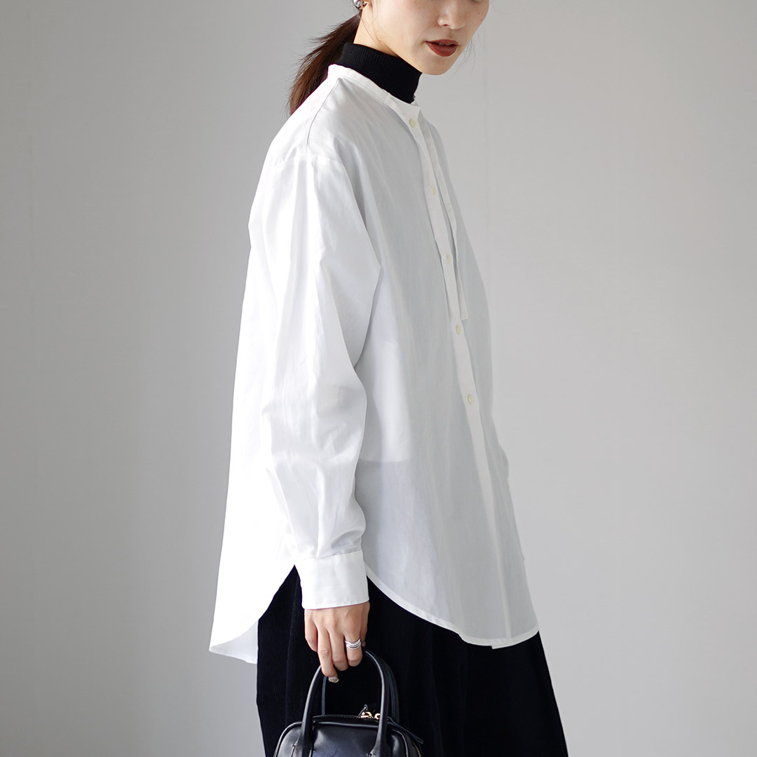 mizuiro ind ホワイト 長袖チュニック 楽天市場】【50％OFF】mizuiro ind（ミズイロインド） クルー