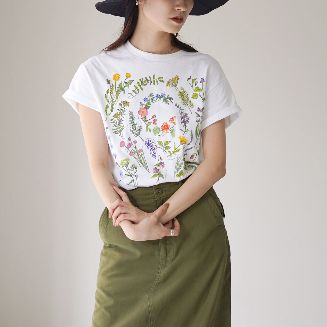 LIBERTY GRAPHICS（リバティグラフィックス） フラワー プリント T