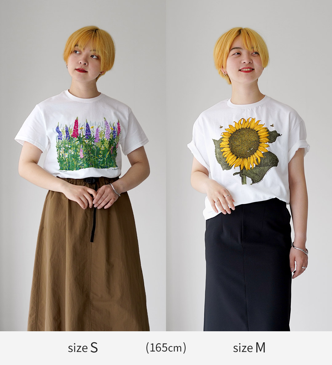 LIBERTY GRAPHICS（リバティグラフィックス） フラワー プリント T