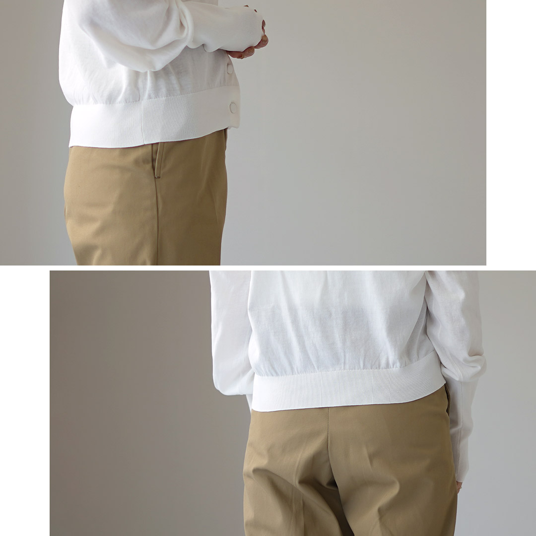 【25Summer】THE SHINZONE シンゾーン ICE COTTON KNIT CARDIGAN アイスコットンニットカーディガン 25MMSNI04 Shinzone 【25Summer】THE SHINZONE シンゾーン ICE COTTON KNIT