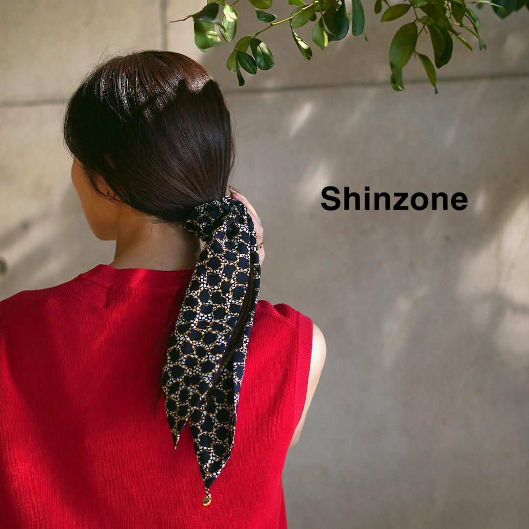 Shinzone（シンゾーン） リボン スカーフ 25MMSIT03 / ヘアゴム ヘア