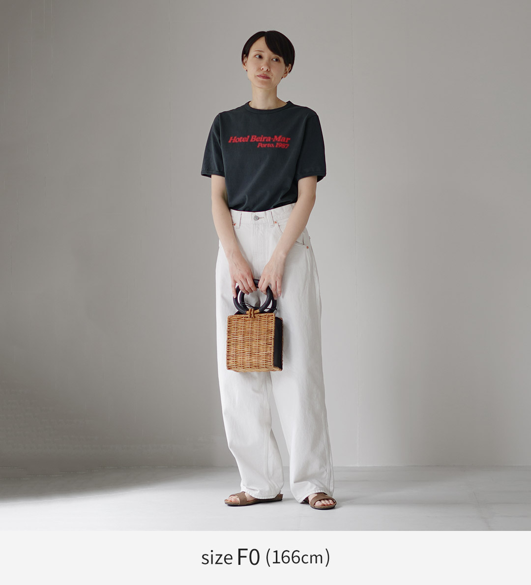 MARINA SPORT 半袖カットソー 幾何学模様　リゾート　ゆったりサイズ Shinzone（シンゾーン） ホテル ベイラ・マール Tシャツ 半袖