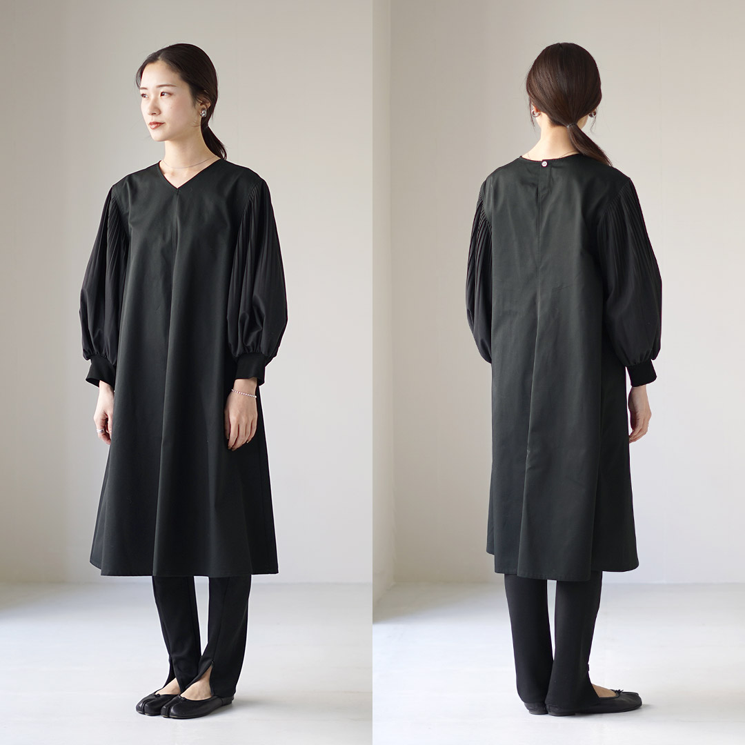 【美品】 ミズイロインド バルーン 袖 ワンピース パフ スリーブ mizuiro ind バルーン 袖 ワンピース パフ スリーブ ミズイロ