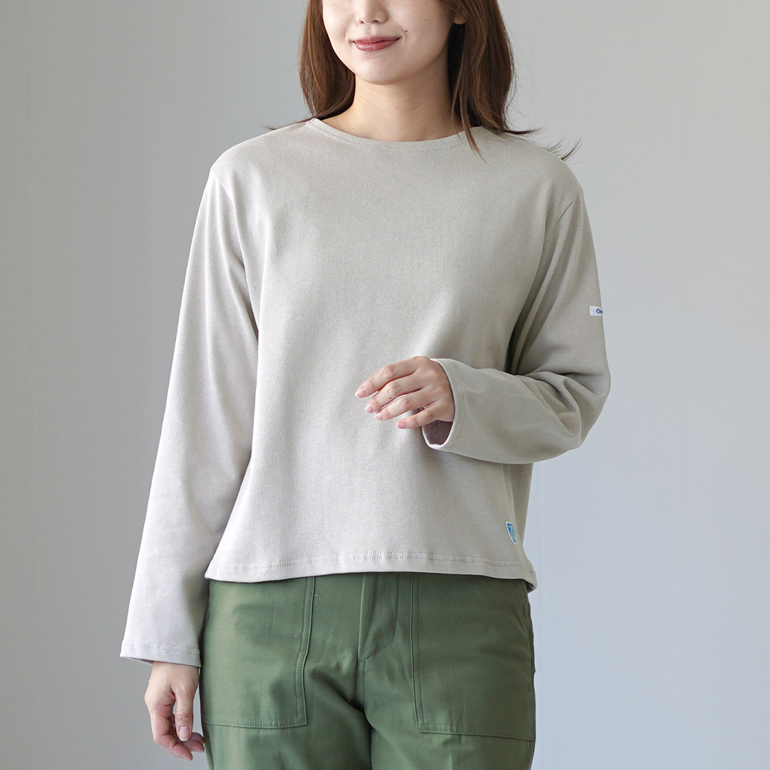 ORCIVAL（オーシバル） #B259 クルーネック ロングスリーブ プル