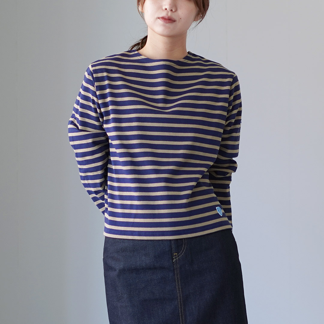 ORCIVAL（オーシバル） ＃B259 クルーネック ロングスリーブ プル
