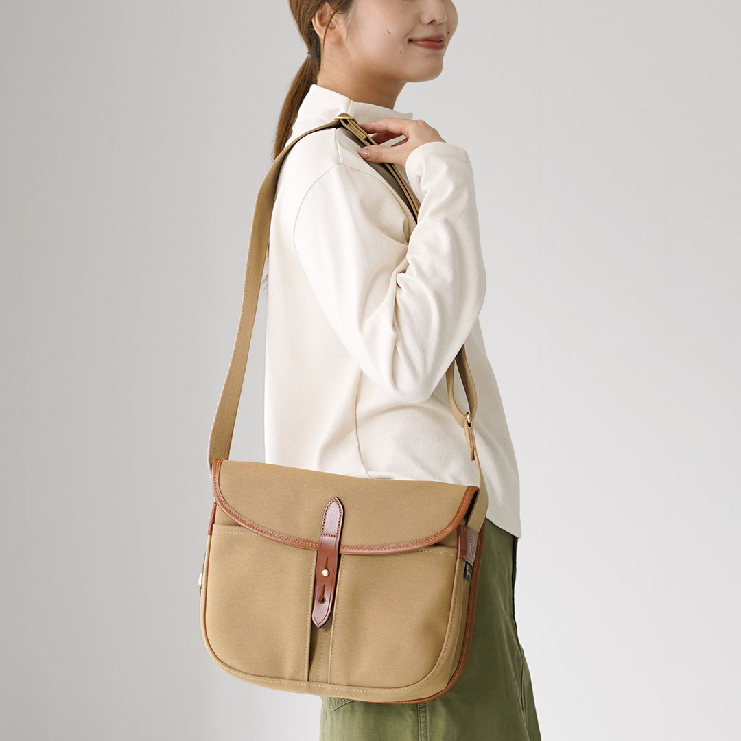 Brady ショルダーバッグ ベージュ レザーコンビ BRADY（ブレディ） ＃STOUR ストア ショルダーバッグ / コットン