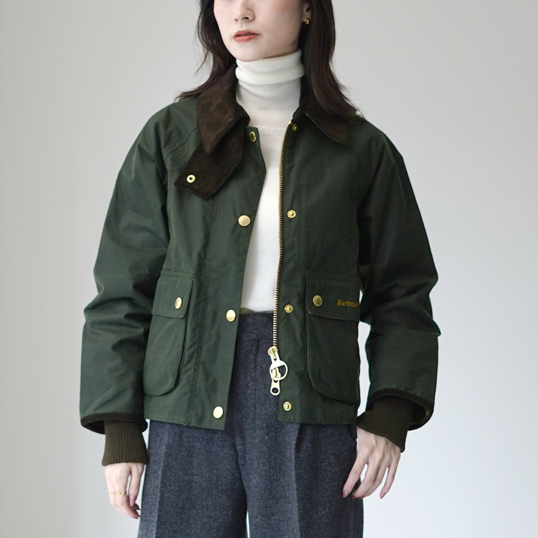 Barbour（バブアー） ビードネル クロップド ワックスジャケット