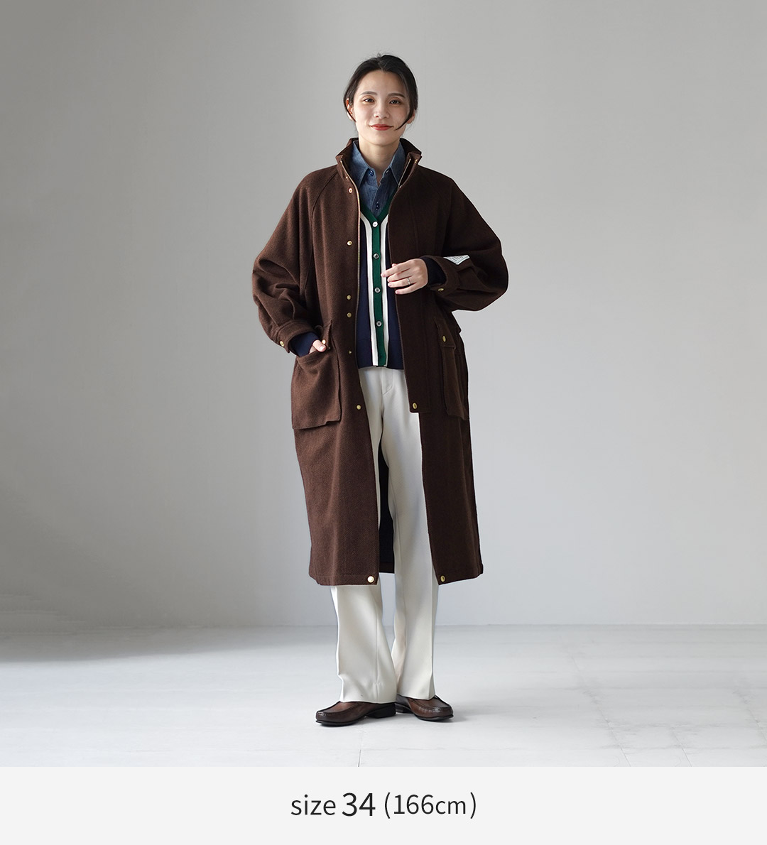 トラディショナルウェザーウェア　ELGIN LONG エルガン ロング　34 トラディショナル ウェザーウェア Traditional Weatherwear ELGIN LONG