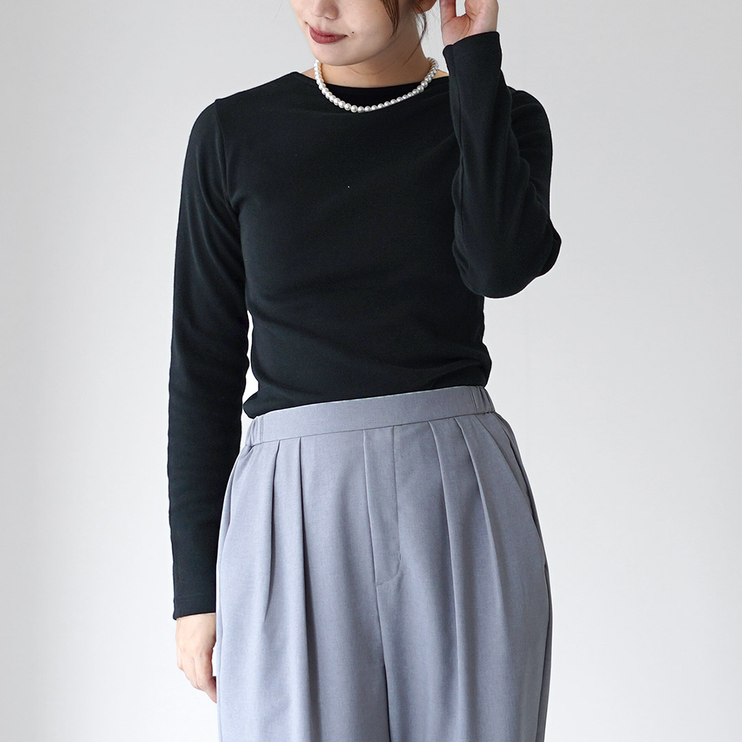 gicipi（ジチピ） Cece チェーチェ バックU ロングスリーブ Tシャツ