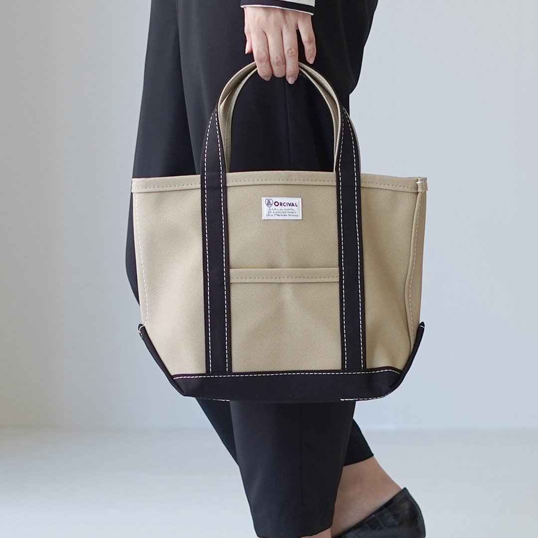ORCIVAL（オーシバル） キャンバストートバッグ S / コットン 帆布