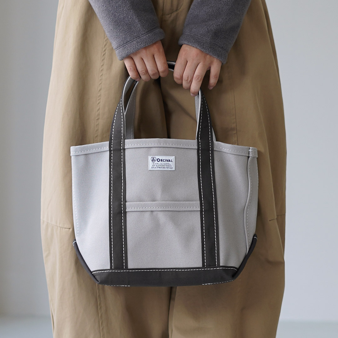 ORCIVAL（オーシバル） キャンバストートバッグ S / コットン 帆布