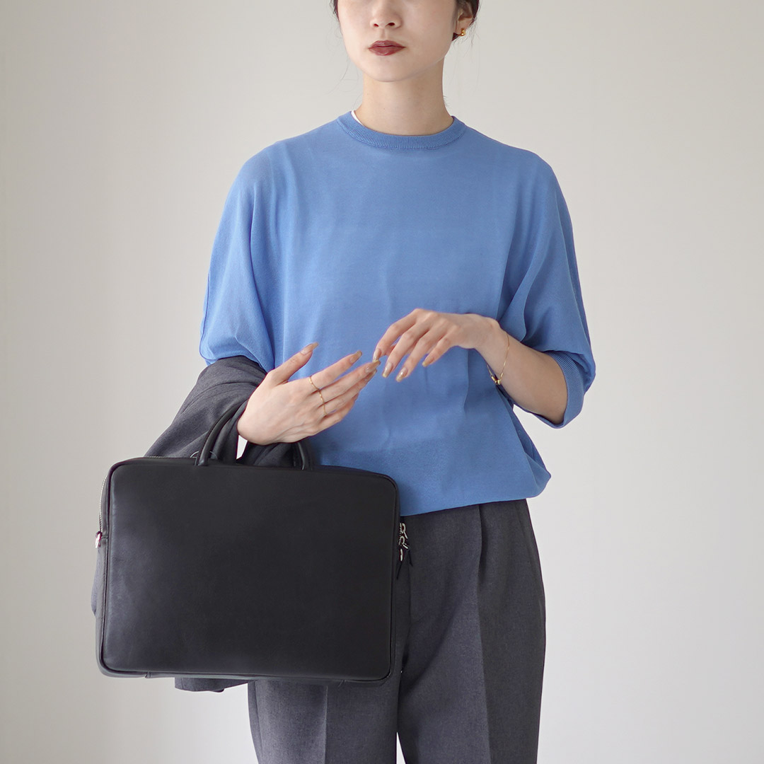 【SALE】maomade(マオメイド) ヘルシーヤーンニットハーフスリーブTEE(521117)※セール商品の為、送料無料サービス対象外 MAO MADE（マオメイド） ヘルシーヤーン ニット ハーフスリーブ