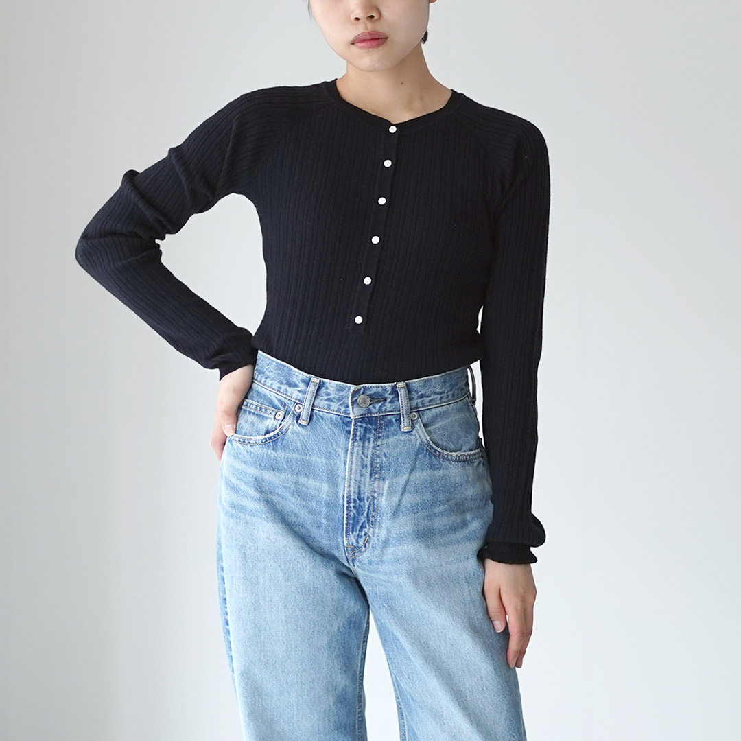 RYE TENDER（ライテンダー） DOROTHY TOP コットンカシミア ヘンリー