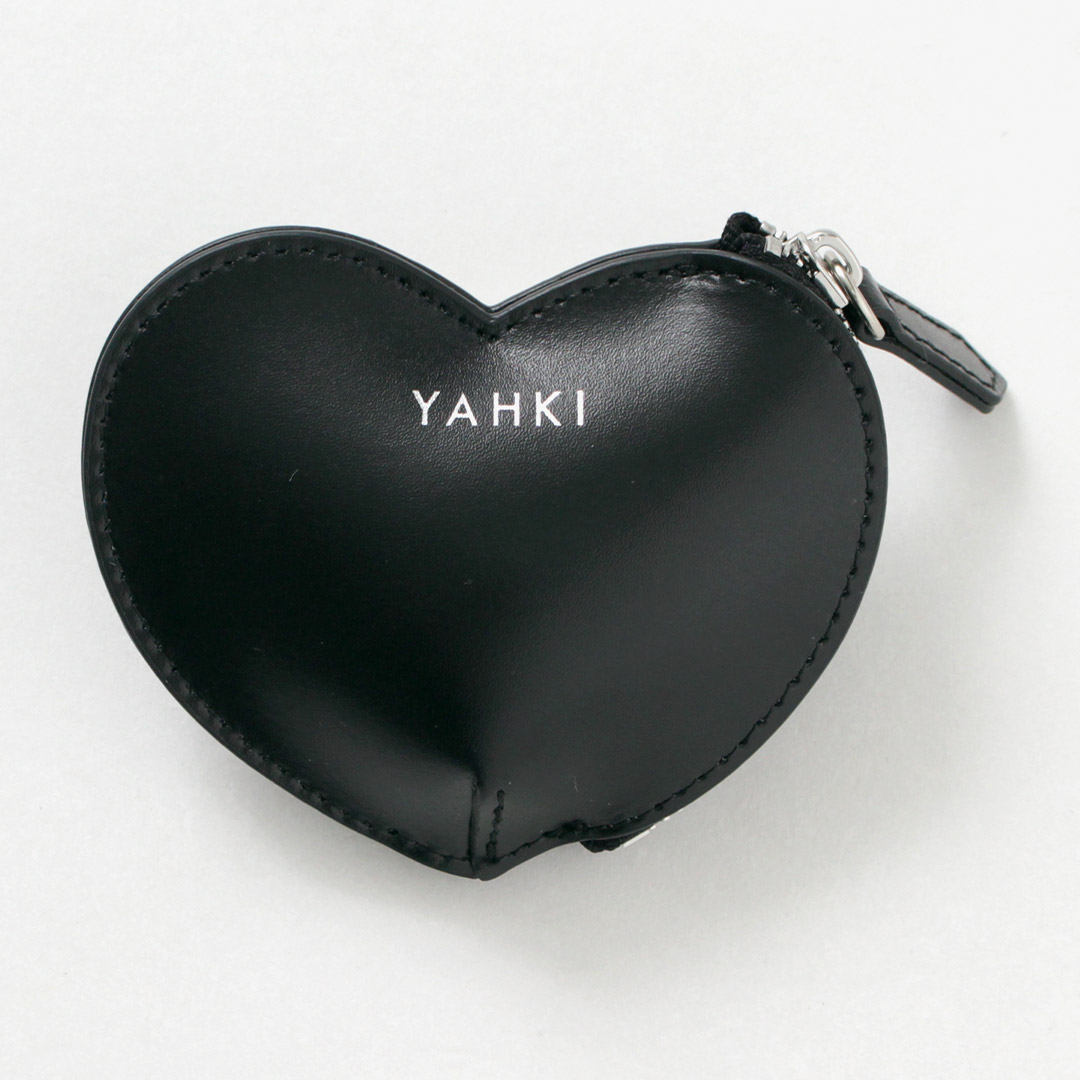おぎややはぎ YAHKI YAHKI（ヤーキ） ハートポーチ スムーズレザー