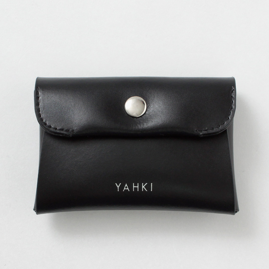 kitty新品未使用YAHKIミニウォレット YAHKI YAHKI（ヤーキ） スムースレザー カードケース
