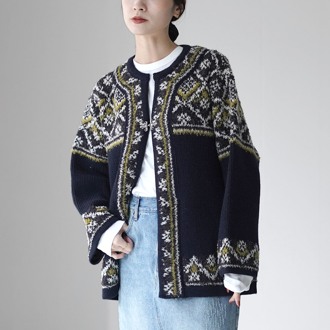 Coohem（コーヘン） ノルウィージャン ニットカーディガン