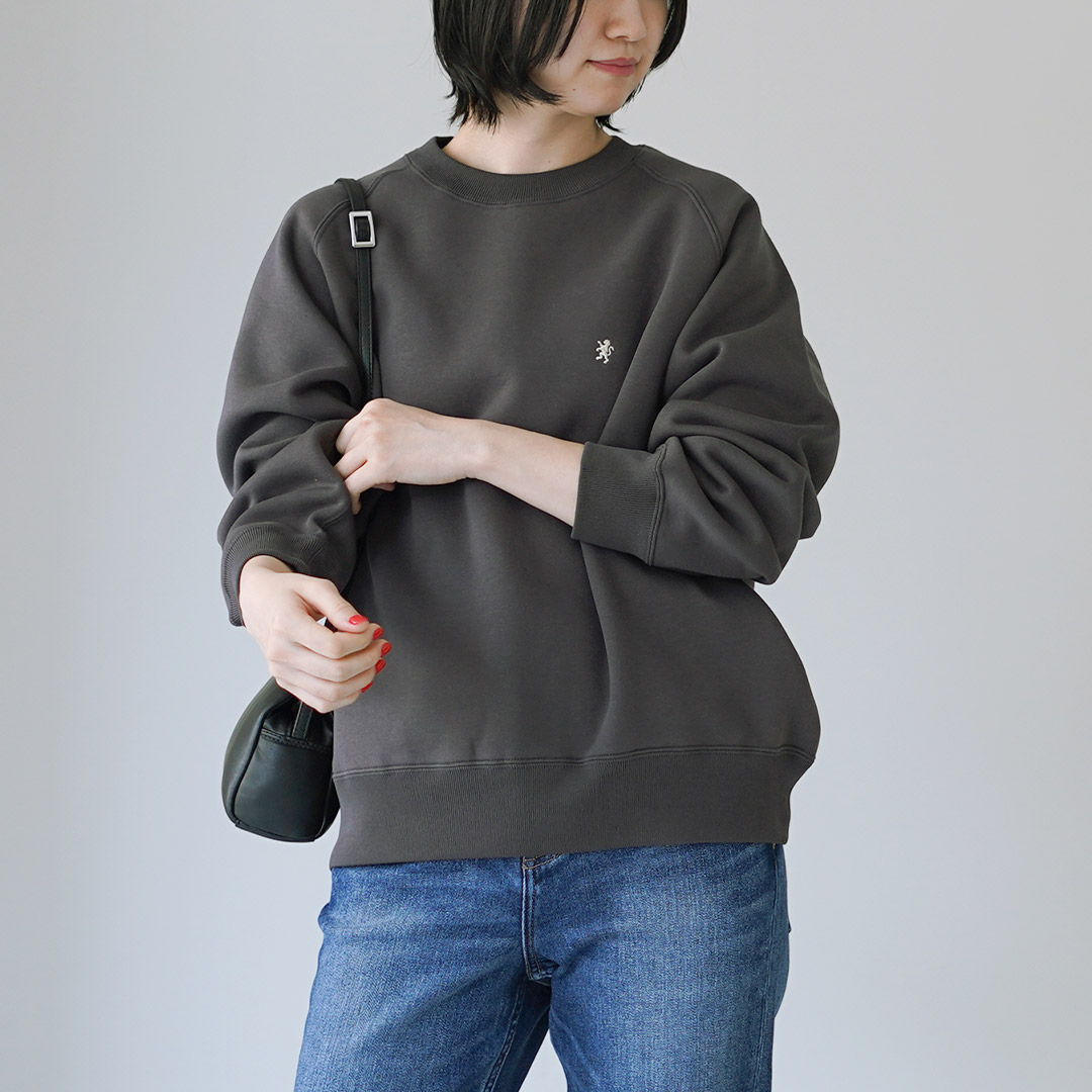 GYMPHLEX スウェット M GYMPHLEX（ジムフレックス） クルーネック スウェット / レディース