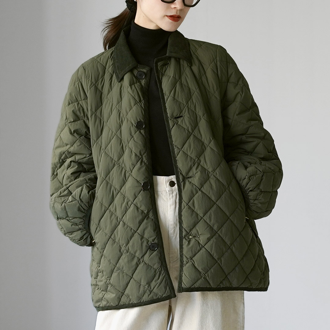 GYMPHLEX（ジムフレックス） パフスリーブ キルトジャケット