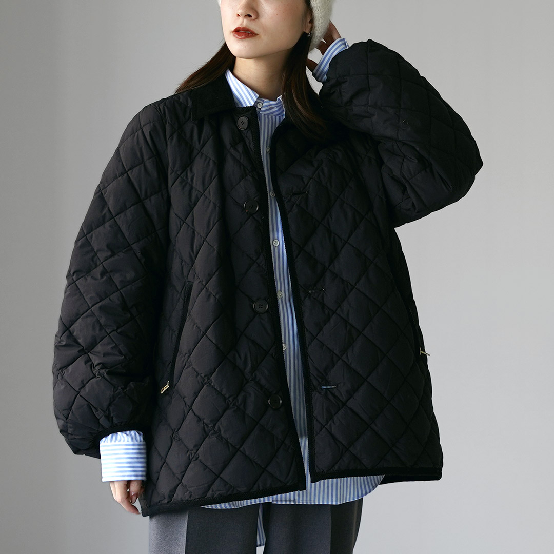 GYMPHLEX（ジムフレックス） パフスリーブ キルトジャケット