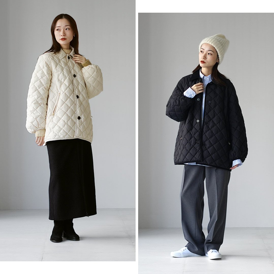 GYMPHLEX（ジムフレックス） パフスリーブ キルトジャケット