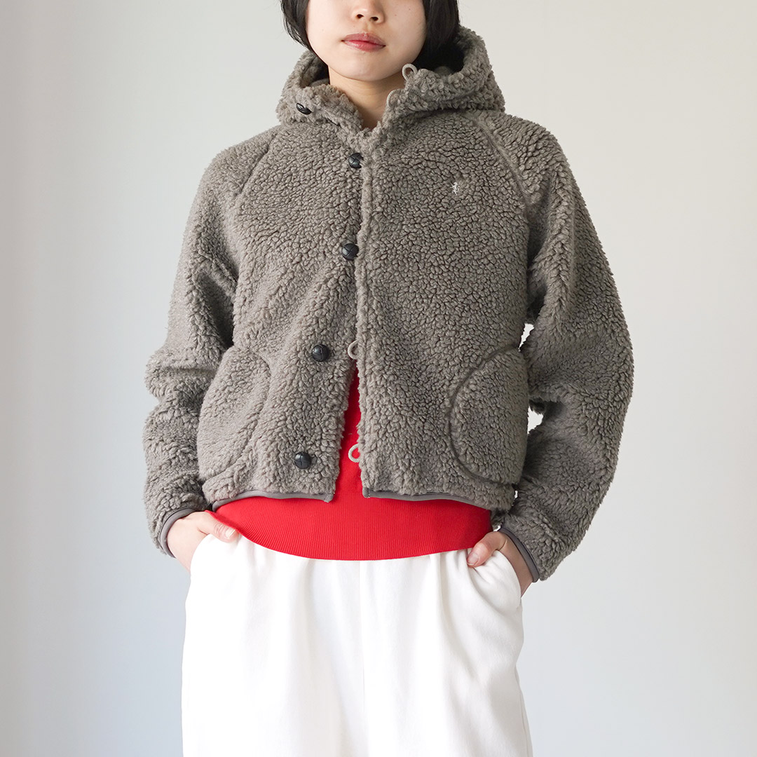 GYMPHLEX（ジムフレックス） ボア フードジャケット / レディース