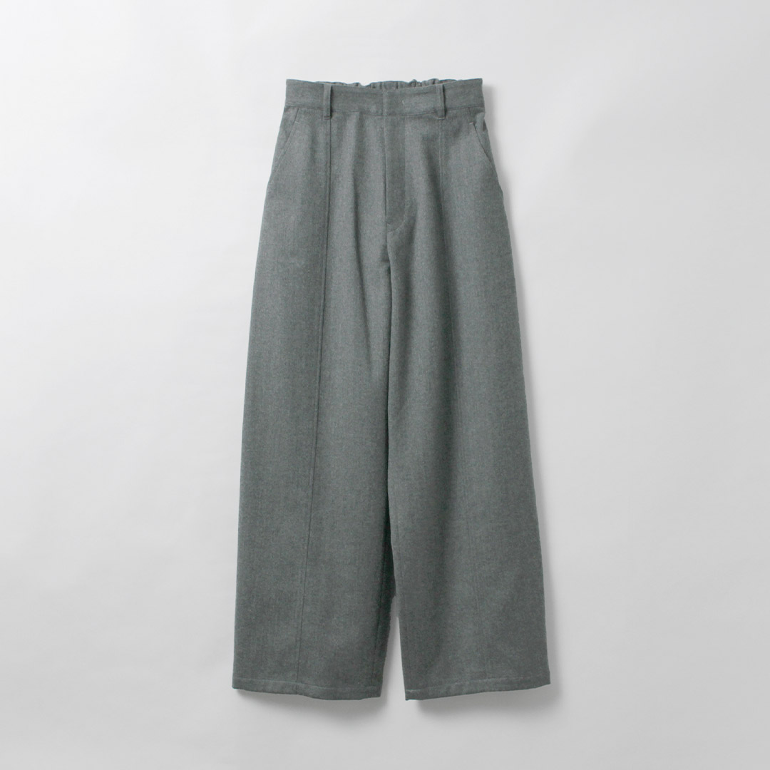 LE GLAZIK（ルグラジック） フランネル ワイドパンツ / レディース