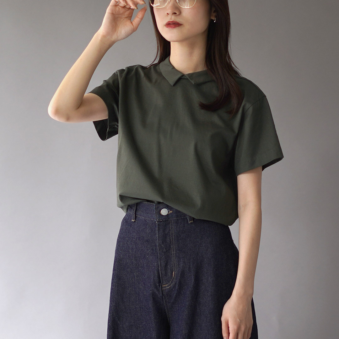 ファッション姫 通販 mizuiroind Tシャツ カラー ind（ミズイロインド） mizuiro トップス