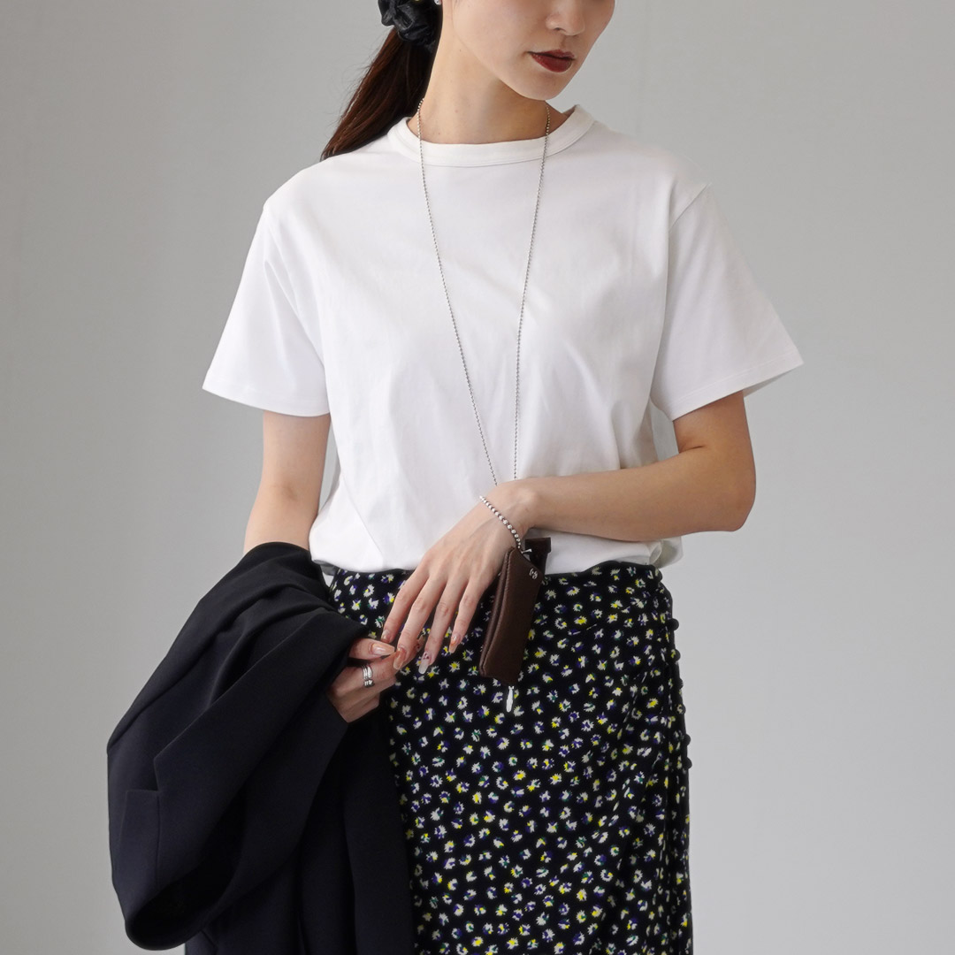 SHINZONE（シンゾーン） オーサム Tシャツ 25MMSCU17 / カットソー 半袖 レディース 綿100 日本製 AWESOME TEE sz25ss Shinzone SHINZONE（シンゾーン） オーサム Tシャツ 25MMSCU17