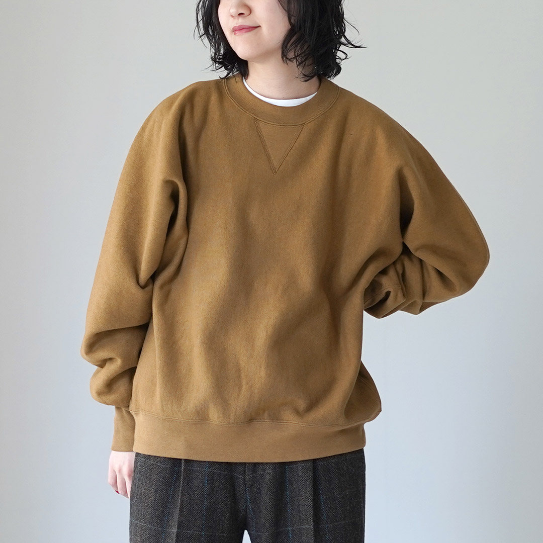 Shinzone（シンゾーン） コットン ウール スウェットシャツ 24AMSCU10